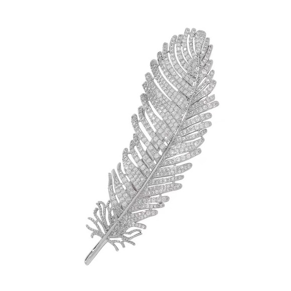 Feather hair clip main image 6